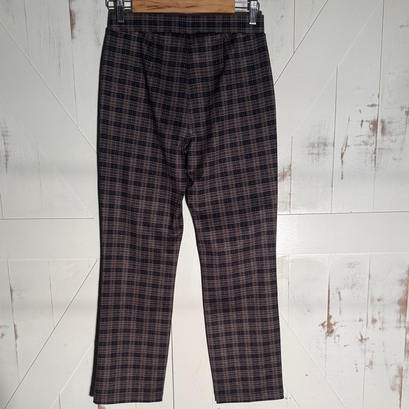 Anthropologie Sanctuary Plaid Pants Blue and Gray Women's - Picture 13 of 13